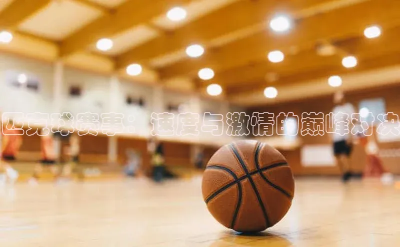 匹克球赛事：速度与激情的巅峰对决